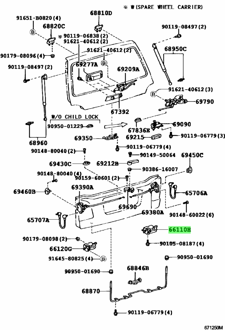 43136 60020 toyota